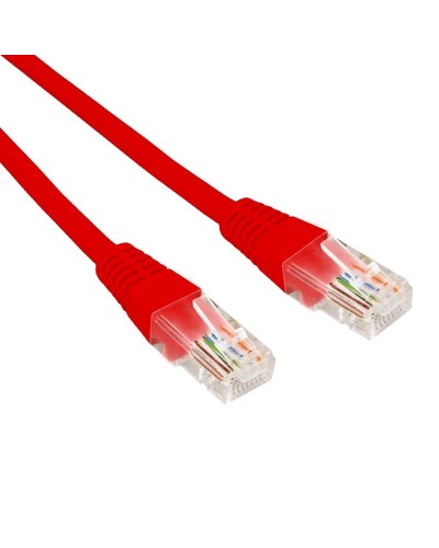 Патч-корд U/UTP CAT 6, RJ45-RJ45, 26AWG, LSZH, красный, 0.3м REXANT (02-0293-03). Патч-корд UTP. Rexant в Казани