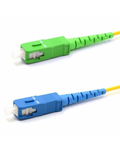 Патч-корд оптический переходной (SM), 9/125 (OS2), SC/APC-SC/UPC, (Simplex), LSZH, 10м REXANT (50-2062): Патч-корд оптический в Казани