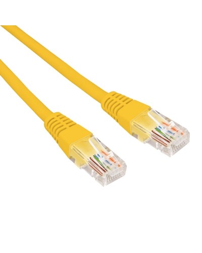 Патч-корд U/UTP CAT 6, RJ45-RJ45, 26AWG, LSZH, желтый, 1м REXANT (02-0295-1). Патч-корд UTP. Rexant в Казани