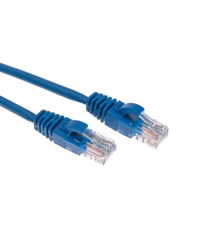 Патч-корд U/UTP, CAT 5e, RJ45-RJ45, 26AWG, LSZH, синий, 3м  REXANT (02-0104-3). Патч-корд UTP. Rexant в Казани