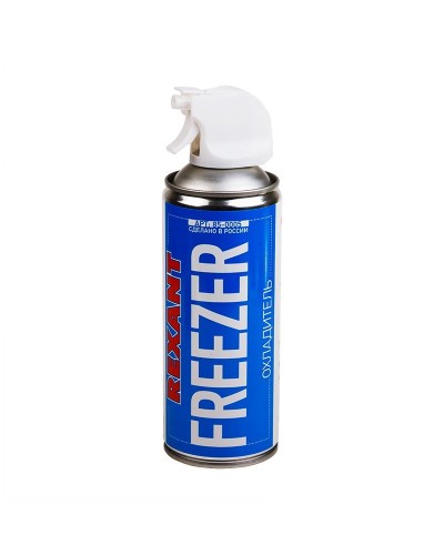 Аэрозоль охладитель FREEZER, REXANT, 400 мл. (85-0005). Баллон с охладителем. Rexant в Казани