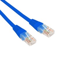 Патч-корд U/UTP CAT 6, RJ45-RJ45, 26AWG, LSZH, синий, 5м REXANT (02-0294-5). Патч-корд UTP. Rexant