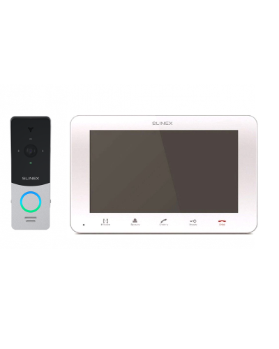 SM-07MHD + ML-20HD. Комплект вызывной панели с монитором. SLINEX в Казани