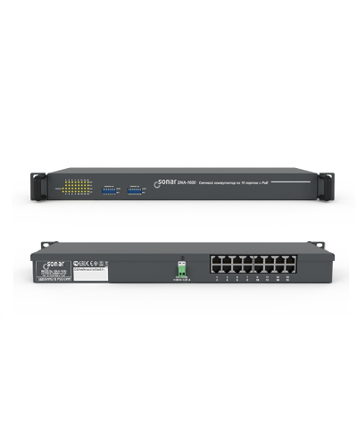 SNA-1600. Коммутатор на 16 портов. Sonar в Казани