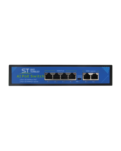 ST-S46POE PRO (версия 4). Сетевой PoE коммутатор. Space Technology в Казани