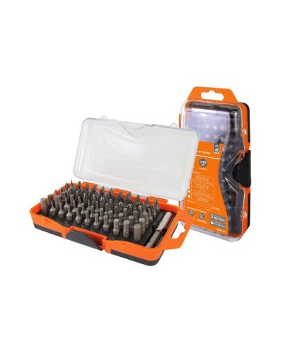 Набор бит №4, 66 бит: SL, PH, PZ, HEX, TORX, SQ,  удлинитель, сталь CR-V «Алмаз» TDM (SQ1019-0104): Набор бит в Казани