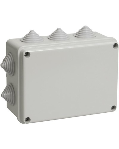 Коробка ОП 150х110х70мм, крышка, IP44, 10 гермовводов (SQ1401-1241). Распаячная коробка. TDM ЕLECTRIC в Казани