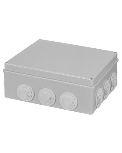 Распаячная коробка ОП 240х190х90мм, крышка, IP55, 12 гермовводов TDM (SQ1401-1143). Распаячная коробка ОП. TDM ЕLECTRIC в Казани