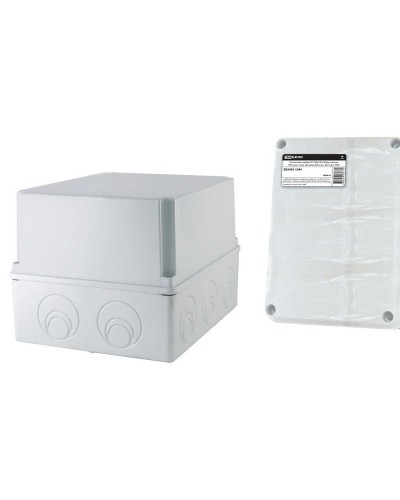 Коробка ОП 240х195х165мм, крышка, IP44, кабельные вводы d28-3шт, d37-2шт (SQ1401-1273). Распаячная коробка. TDM ЕLECTRIC в Казани