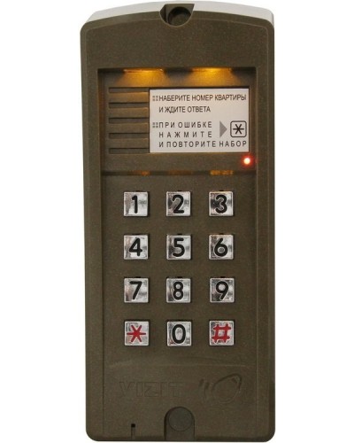 БВД-310R. Вызывная панель аудиодомофона. VIZIT в Казани