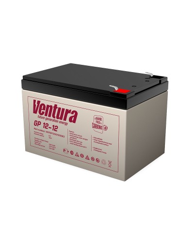 Ventura GP 12-12. Аккумулятор герметичный свинцово-кислотный. Ventura в Казани