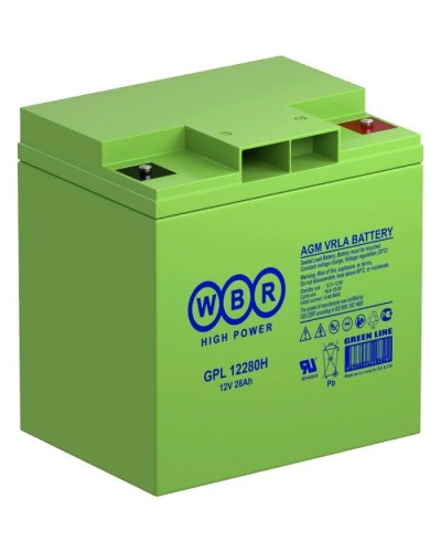 WBR GPL12280H. Аккумулятор герметичный свинцово-кислотный. WBR в Казани