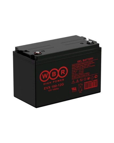 WBR EVX100-12G. Аккумулятор герметичный свинцово-кислотный. WBR в Казани