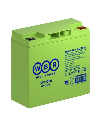 WBR GP12200. Аккумулятор герметичный свинцово-кислотный. WBR в Казани