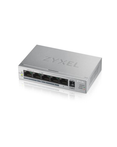 GS1005HP-EU0101F. Коммутатор сетевой PoE неуправляемый. ZYXEL в Казани