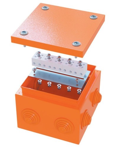 Коробка FS 150х150х80 5P (FSB31516): Коробка ответвительная огнестойкая стальная в Казани
