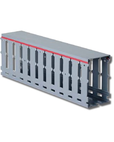 Короб перфорированный, серый RL12 25x80 (00146RL): Короб перфорированный в Казани