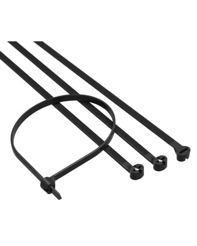 Хомут 3,6x200 P6.6, черный (100шт) (21314SR): Хомут с двойным замком в Казани