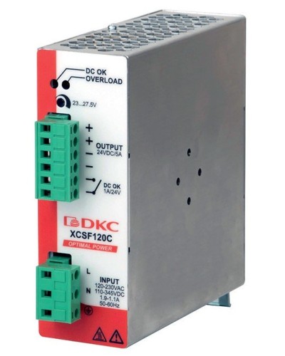 Источник питания однофазный, 120Вт, 2.5А, 48В (XCSF120DP). Источник питания OPTIMAL POWER однофазный, с ORing диодом. ДКС в Казани