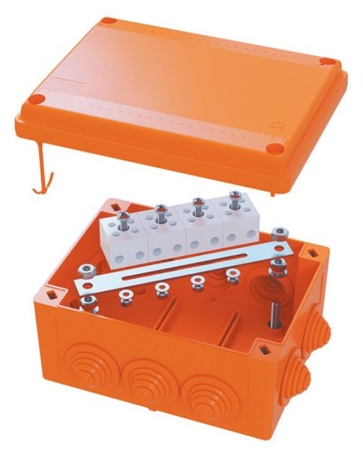 Коробка FS 100х100х50 5P (FSB10506): Коробка ответвительная огнестойкая из термопласта в Казани