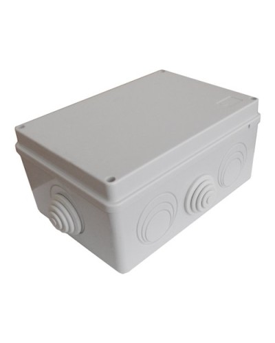 Коробка JBS210 210х150х100, 8 вых., 12P (0,15...2,5мм²) серая (43046HF-GR). Коробка монтажная, огнестойкая, без галогена. Экопласт в Казани