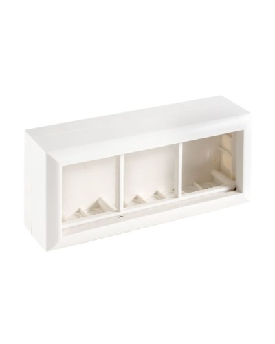Коробка на 3 модуля для механизмов 45х45мм SM45/6 (72946): Коробка для механизмов в Казани