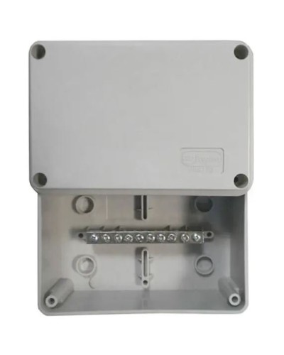 Коробка (КУП) JBS120 120х80х50, 6 вых, IP55 (44008KP). Коробка уравнивания потенциалов (КУП), 6х9мм, 8 зажимов. Экопласт в Казани