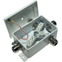 КМ-О (8к)-IP66-d, два ввода: Коробка монтажная огнестойкая