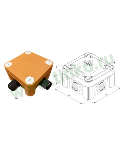 КМ-О-1010(П)(8к)-IP66(П6-12): Коробка монтажная огнестойкая в Казани