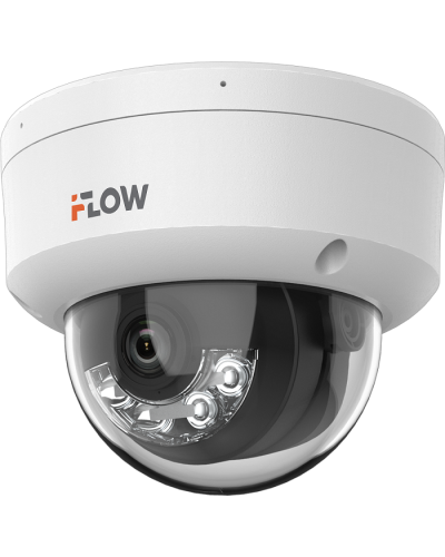 F-IC-2422C2MS(4мм). Бюджетная IP-видеокамера купольная. i-FLOW в Казани