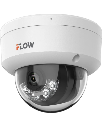 F-IC-2482C2MS(2.8мм). Бюджетная IP-видеокамера купольная. i-FLOW в Казани