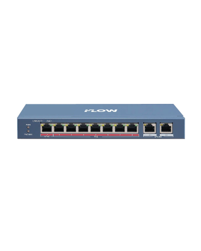 F-SW-EU410HPOE-V. Сетевой PoE коммутатор. i-FLOW в Казани