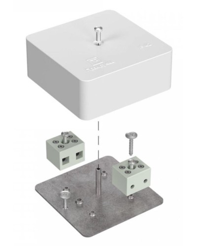 Коробка огнестойкая 75х75х30 (40-0450-FR1.5-4). Коробка огнестойкая для открытой установки. Промрукав в Казани