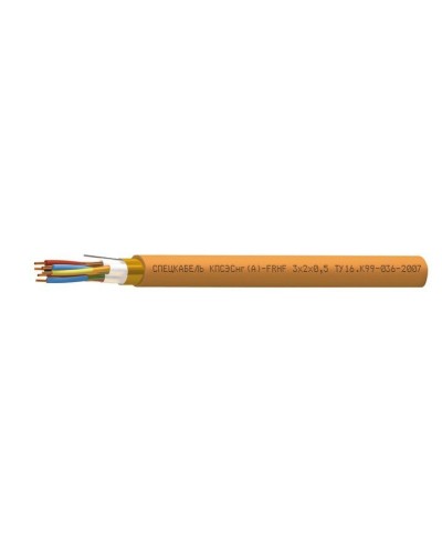 КПСЭСнг(А)-FRHF 1х2х0,75 (Спецкабель). Кабель огнестойкий, с пониженным дымо- и газовыделением. Спецкабель в Казани