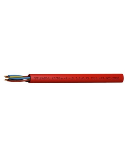КПСВВнг(А)-LS 4х2х2,5 (Спецкабель). Кабель симметричный для систем сигнализации и управления, групповой прокладки, с пониженным дымо- и газовыделением. Спецкабель в Казани