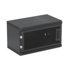 ШТ-НСр-6U-600-650-П-Ч (130411-01834). Шкаф телекоммуникационный 19 настенный 6U. ССД (Связьстройдеталь)
