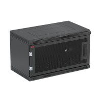 ШТ-НСр-9U-600-550-П-Ч (130411-01822). Шкаф телекоммуникационный 19 настенный 9U. ССД (Связьстройдеталь)