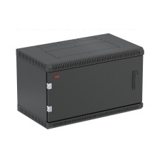 ШТ-НСр-6U-600-650-М-Ч (130411-01833). Шкаф телекоммуникационный 19 настенный 6U. ССД (Связьстройдеталь)