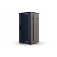 ШТ-НП-М-24U-800-1000-С-Ч (130411-01224). Шкаф телекоммуникационный 19 напольный 24U. ССД (Связьстройдеталь)