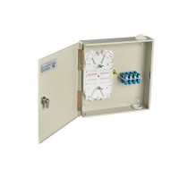 ШКОН-У/1-8-SC~8-SC/SM~8-SC/UPC(130404-00124). Кросс оптический настенный. ССД (Связьстройдеталь)